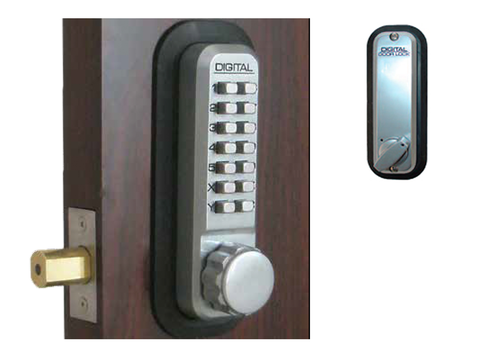 Lockey 2210 Deadbolt Keypad Lock - Click Image to Close