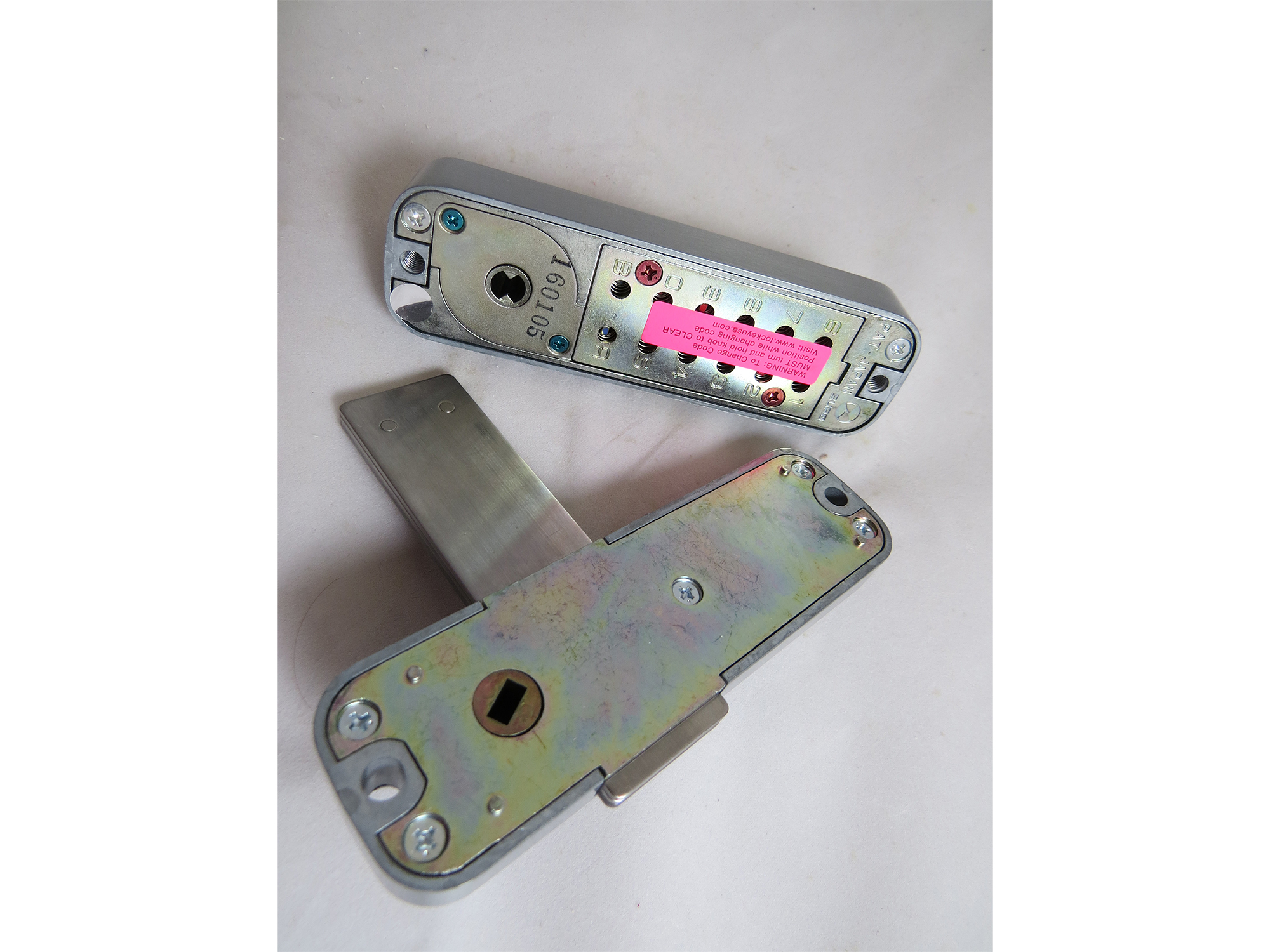 Lockey M220 Surface-Mount Slide-Bar Deadbolt Keypad Lock