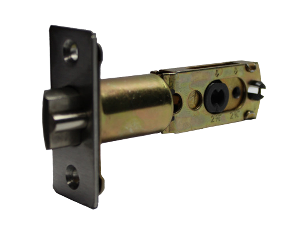 Lockey Replacement Latchbolts and Deadbolts (Cylindrical) with Adjustable Backsets (2-3/8 in or 2-3/4 in)
