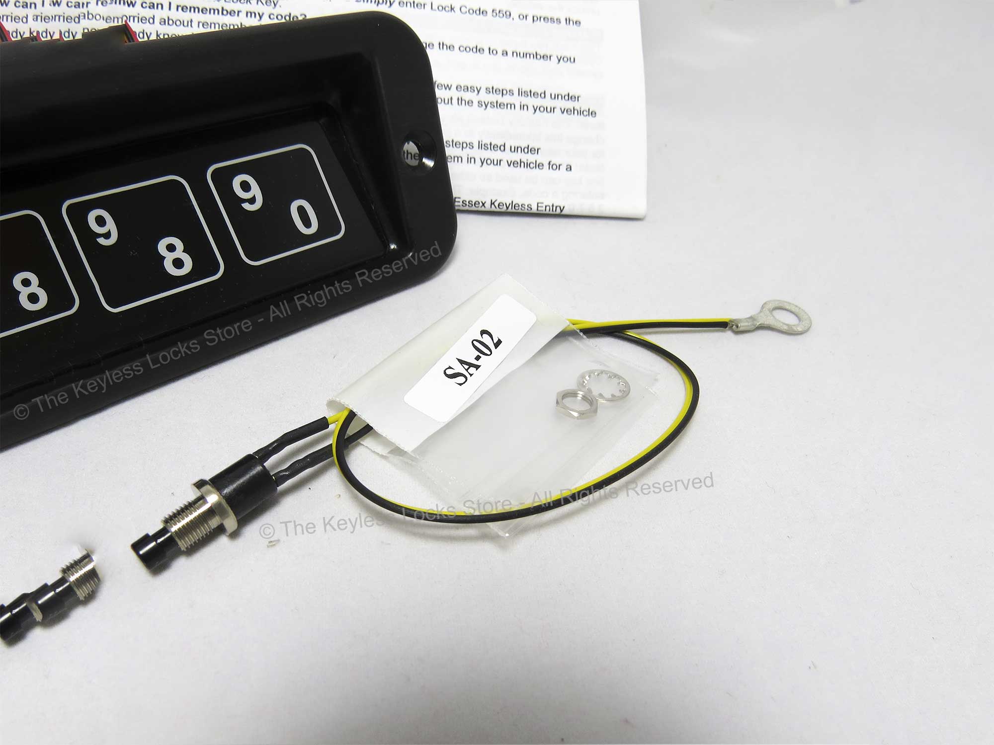 Essex KE1701 Keypad Lock for RVs & Trucks