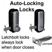 Auto-Locking Locks Auto-Locking Locks