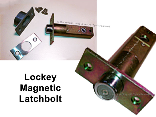 Lockey 1600DC Heavy-Duty Passage Knob-Handle Latchbolt Double-Keypad Lock - Click Image to Close
