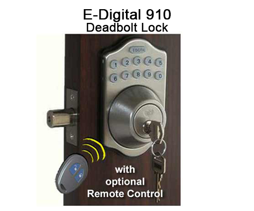 Keyless Doors on Remote Deadbolt Keypad Push Button Combination Keyless Entry Door Lock