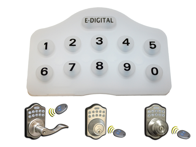 Lockey Replacement Rubber Keypad for E-Digital Keypad Locks