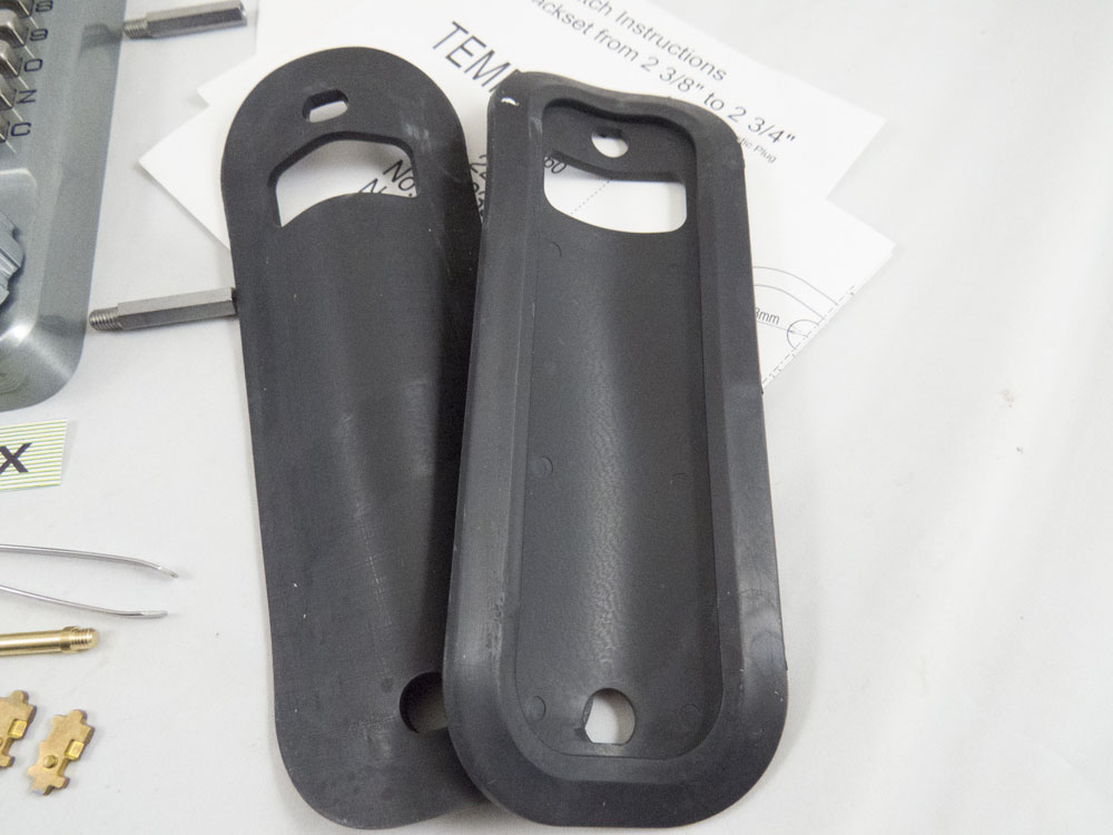 Lockey Replacement Rubber Trim Plates (Escutcheons) - Click Image to Close