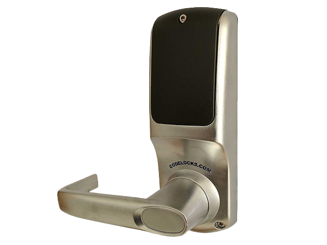 RemoteLock KIC-5510 KEYINCODE Medium Commercial Duty Smart Lock Lever w/WiFi & Smart Card & Bluetooth option - Click Image to Close