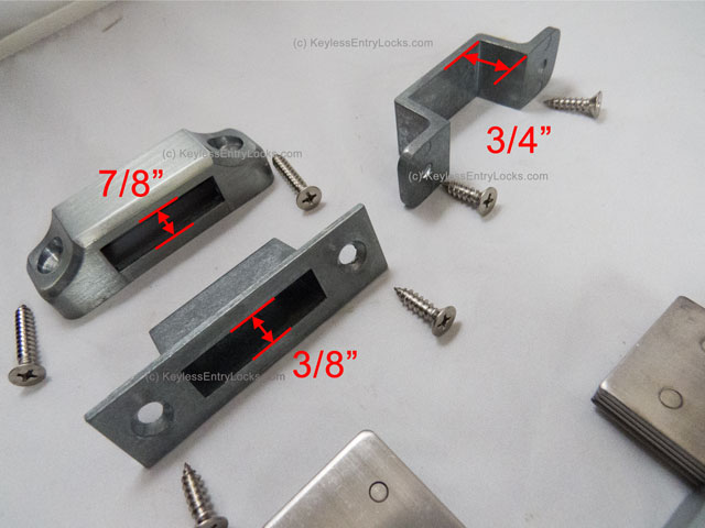 Lockey 2200KO Surface-Mount Slide-Bar Deadbolt Keypad Lock