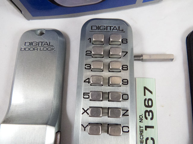 Lockey 2200 Surface-Mount Slide-Bar Deadbolt Keypad Lock