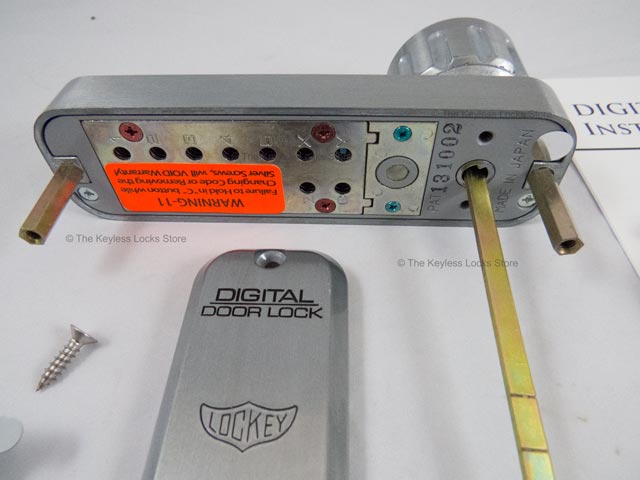 Lockey 2210DC Deadbolt Double-Keypad Lock - Click Image to Close