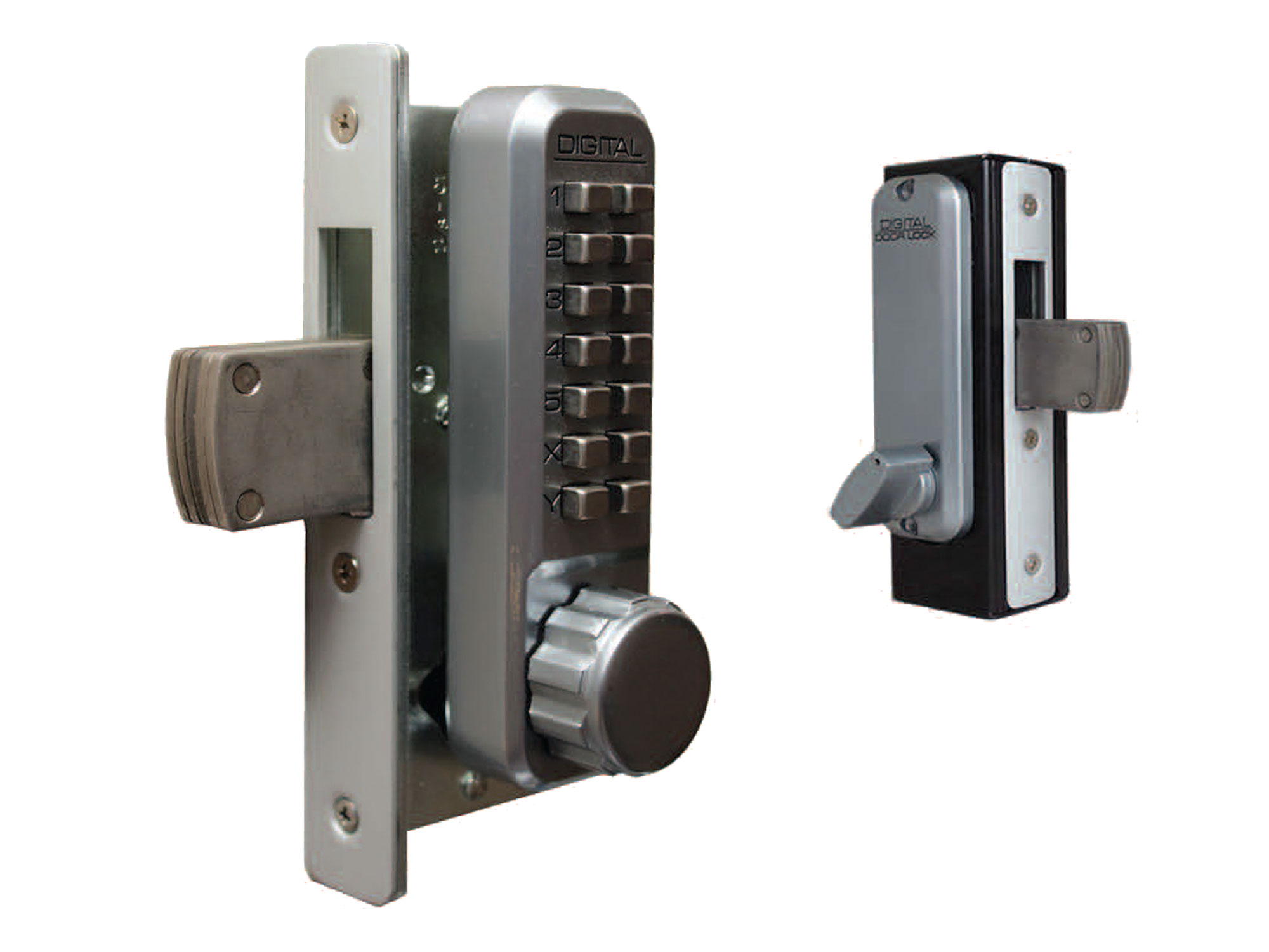 Lockey 2900 Narrow-Stile Knob-Handle Keypad Deadbolt  Lock