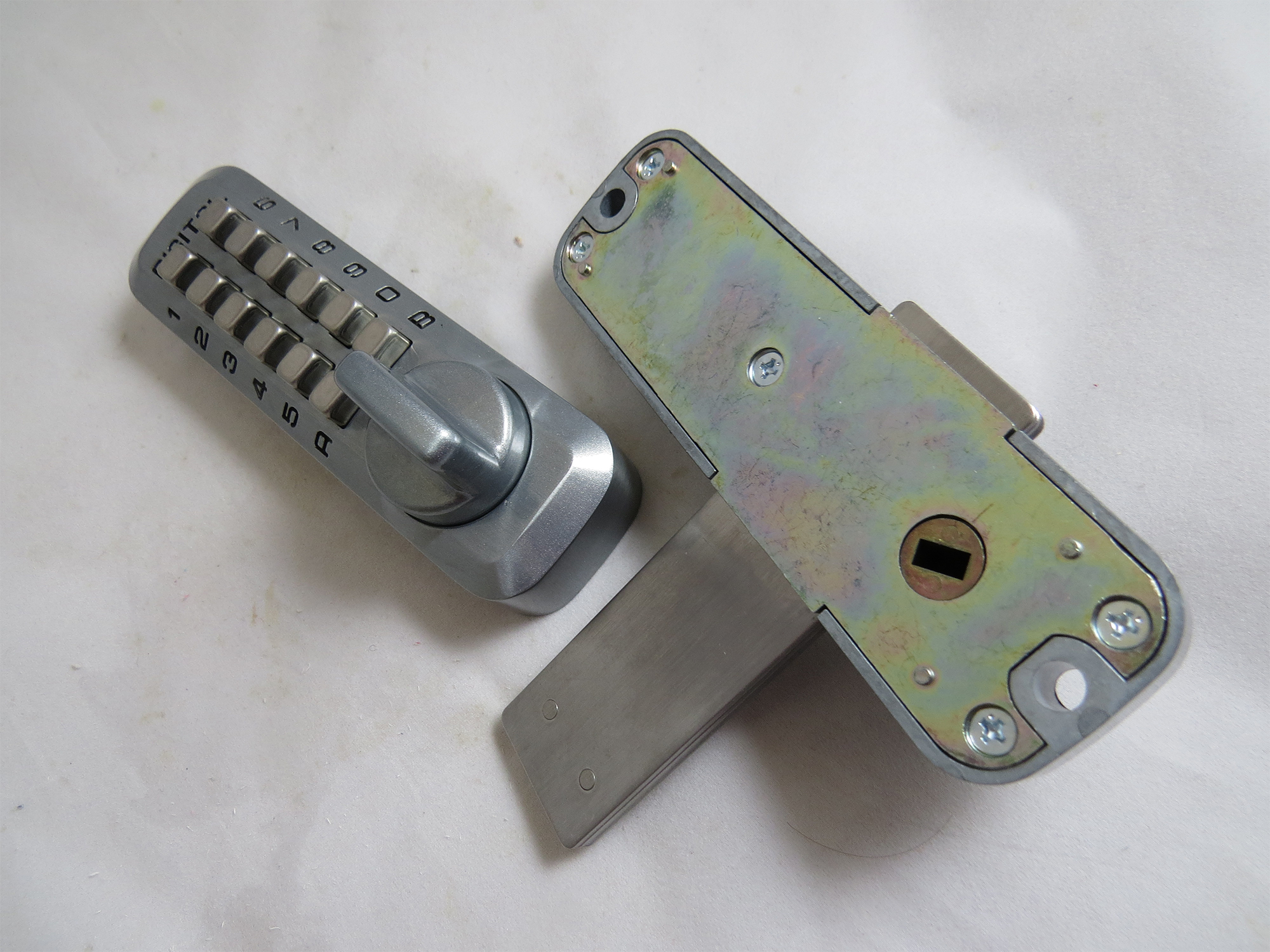 Lockey M220 Surface-Mount Slide-Bar Deadbolt Keypad Lock