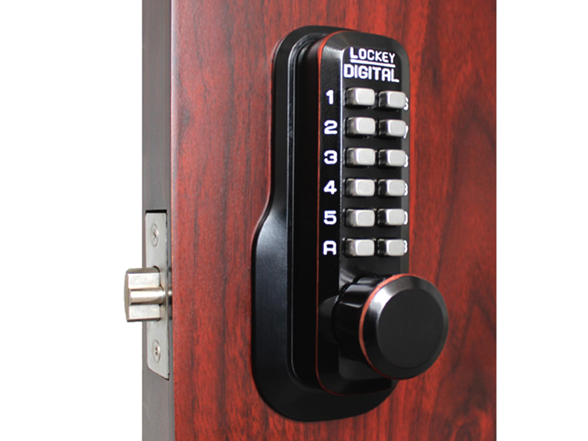 Lockey M230DC Double-Keypad Spring Latchbolt Lock