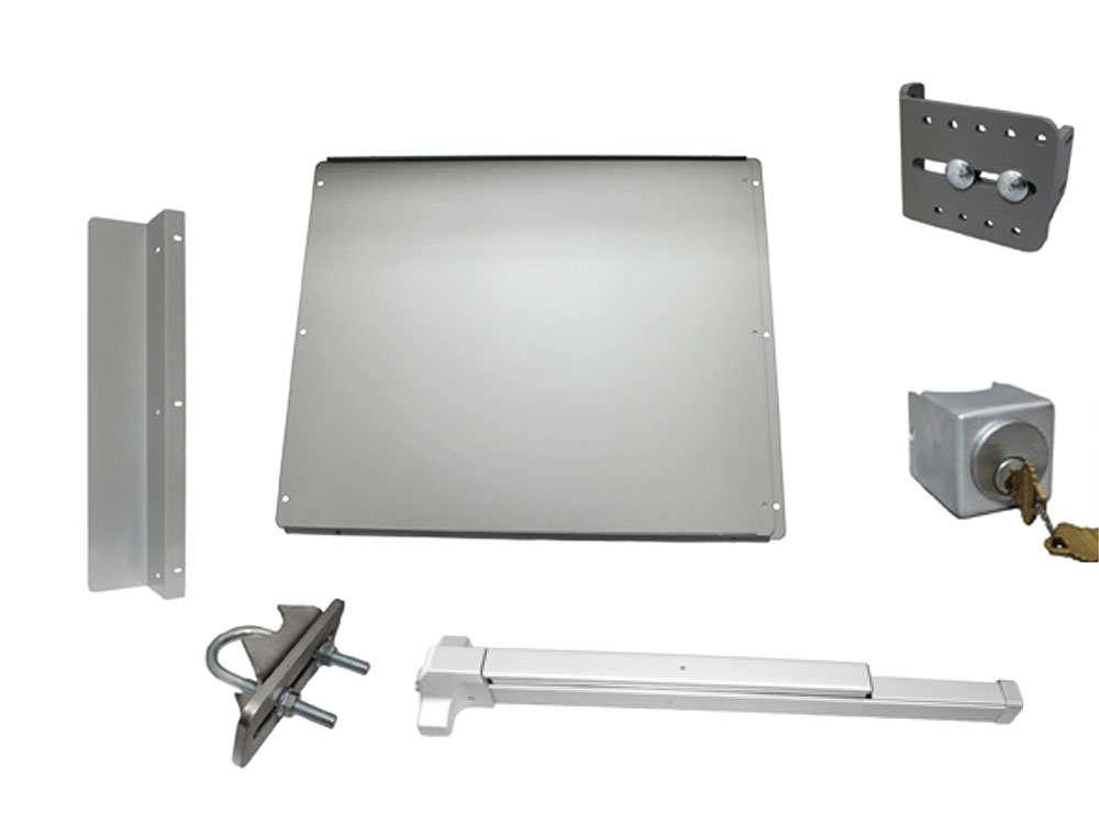 Lockey Panic Bar Shield Kits: EDGE/SAFETY (ED50 to ED55)