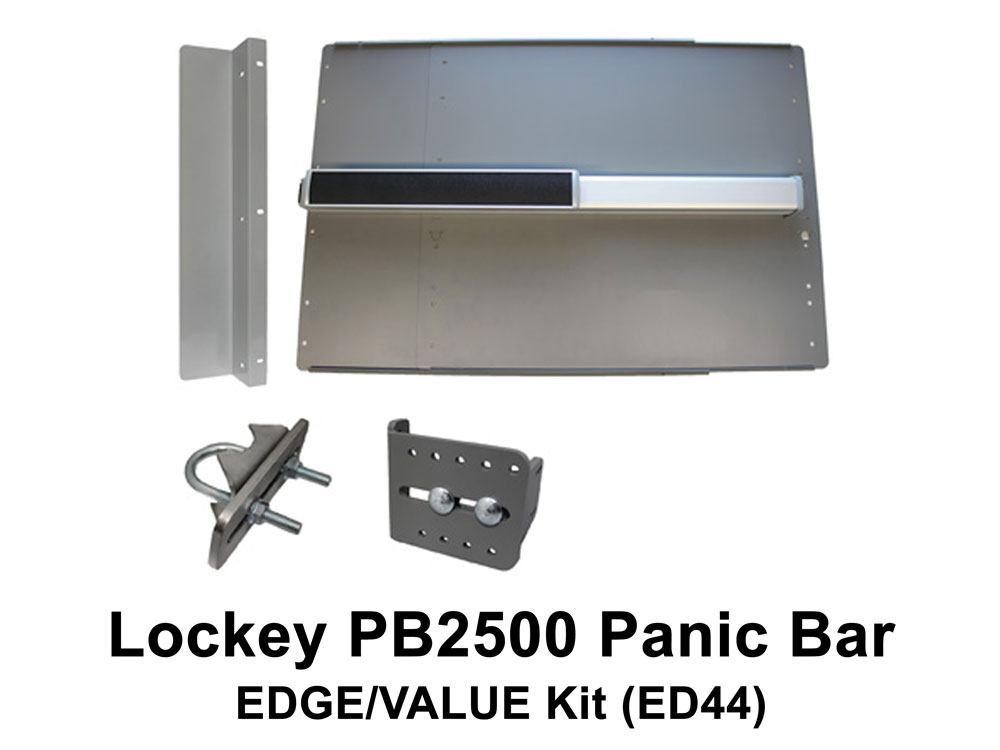 Lockey Panic Bar Shield Kits: EDGE/VALUE (ED40 to ED45)
