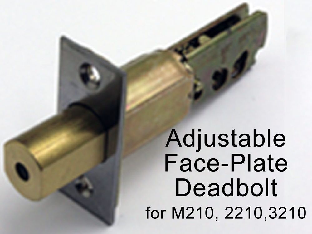 Lockey Replacement Deadbolt: Adjustable Cylindrical-Type for 2210, 3210, M210