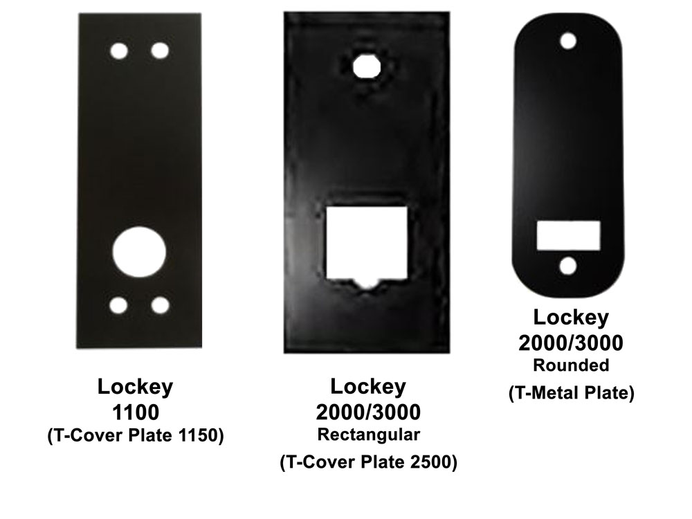 Lockey Metal Trim Plates