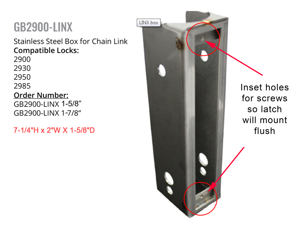 Lockey Mounting Tabs for 2900 Series