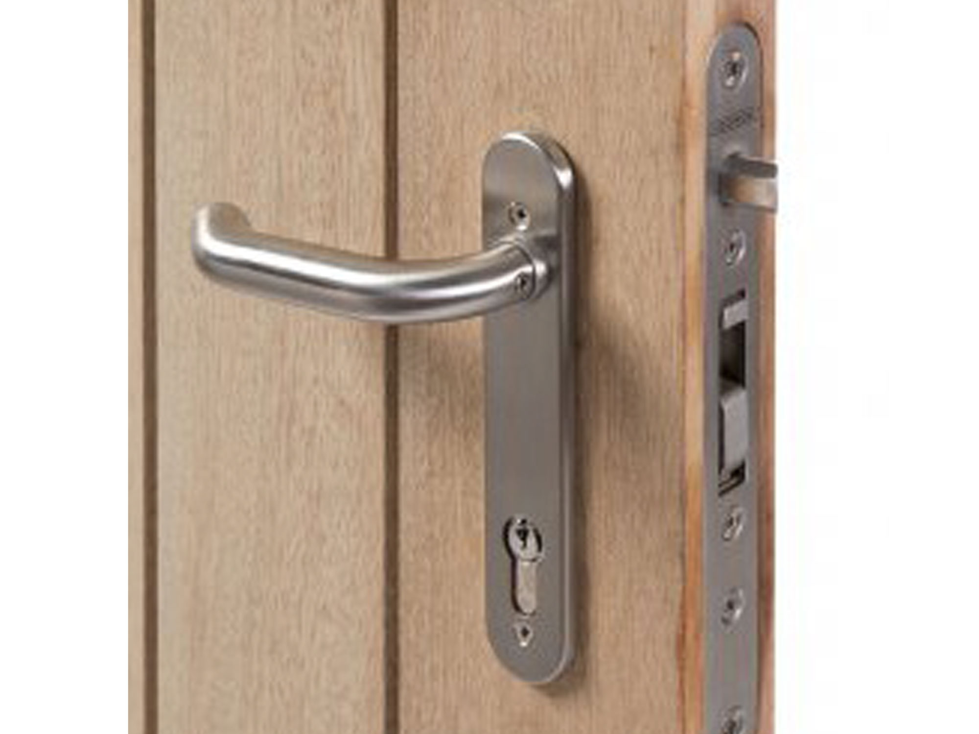 Locinox FORTYLOCK - Mortised lock with 20 mm (13/16”) Backset - Click Image to Close