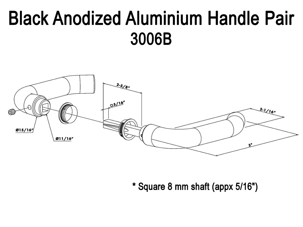 Locinox LUKY Surface-Mounted Lever-Handle Deadbolt/Latchbolt Keyed Lock for Swinging Gates