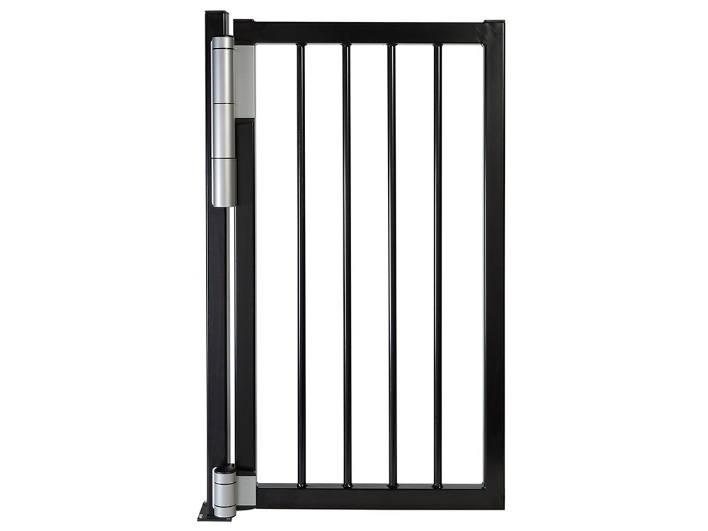 Locinox MAMMOTH Standard Hydraulic Gate Closer & Hinge System (up to 330 lbs, 5' wide)