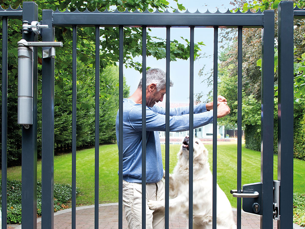 Locinox SHKLQF Security Keeper for Swinging Gates - Click Image to Close