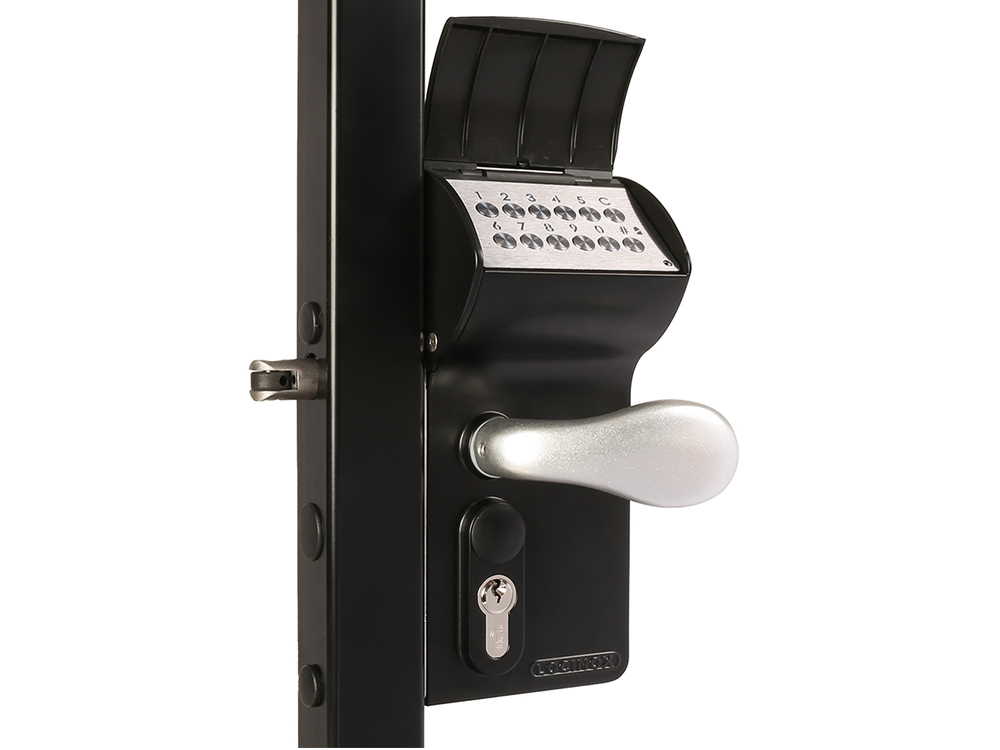 Locinox LOKQY2 VALENTINO Single or Double-Sided Surface-Mounted Battery-Powered Latchbolt Lock - Click Image to Close
