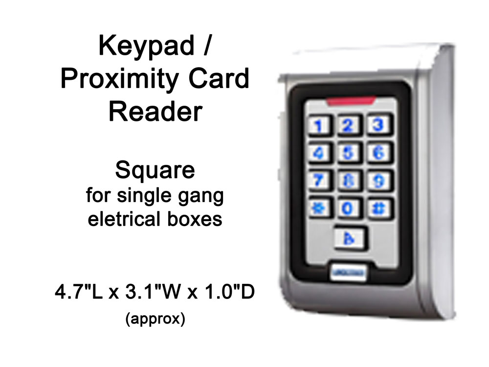 Remotelock Keypad/Proximity Card Reader for ACS - Click Image to Close