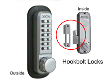Hookbolt Locks