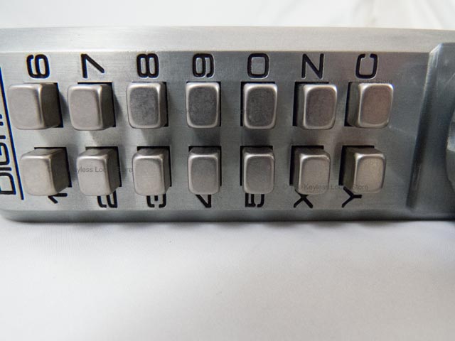 Lockey 2830DC Passage Knob Latchbolt Double-Keypad Lock - Click Image to Close