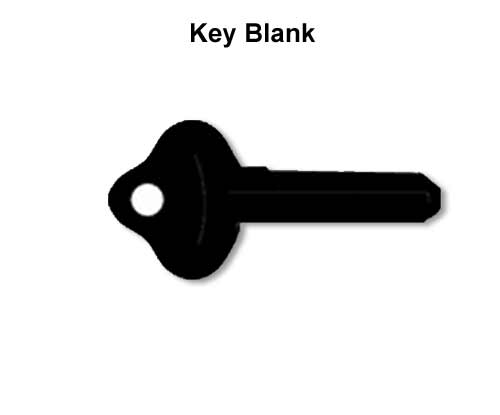 Lockey Replacement Keys (Key Blanks) - Click Image to Close