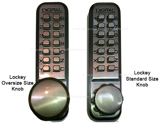 Lockey OSK - Oversized Knob for Knob-Handle Locks